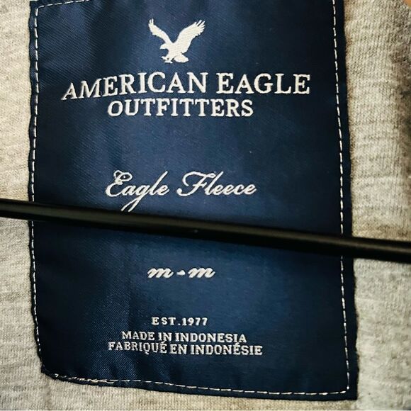 AMERICAN EAGLE Women's Dark Blue Button Front Coat Size Medium - Picture 6 of 7